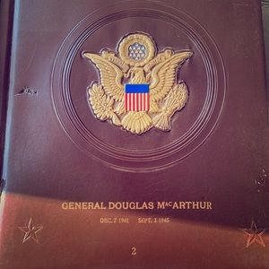 General Douglas MacArthur photo album, WWII